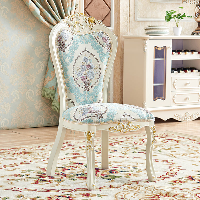 Indoor Dining Arm Chair Wood Frame Upholstered Dining Chair for Dining Room