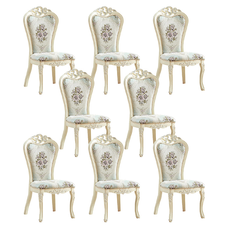 Indoor Dining Arm Chair Wood Frame Upholstered Dining Chair for Dining Room