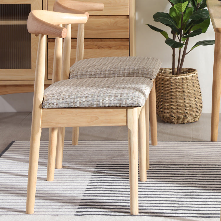 Modern Style Chair Wood Open Back Dining Room Chair for Dining Room
