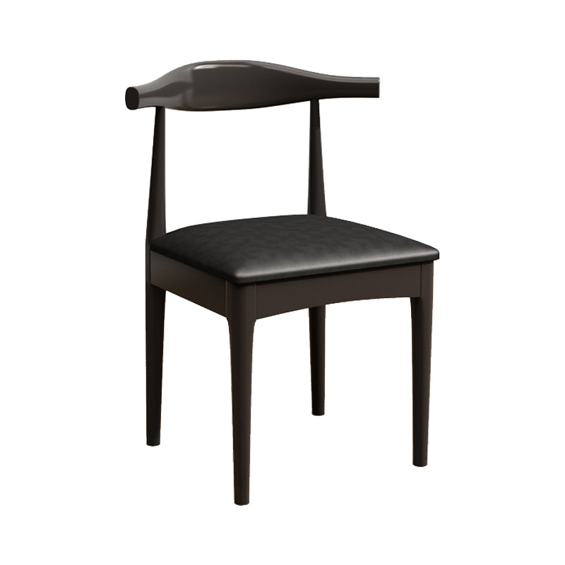 Modern Style Chair Wood Open Back Dining Room Chair for Dining Room