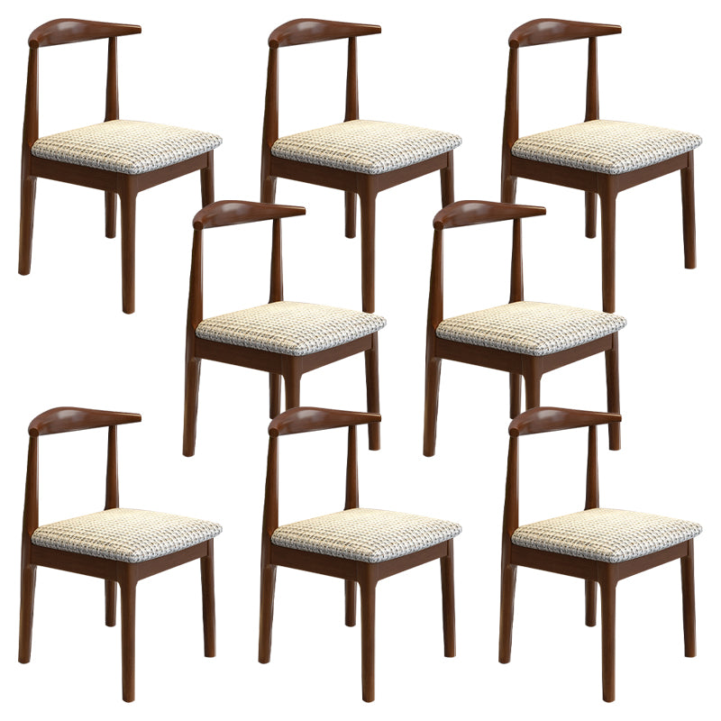 Modern Style Chair Wood Open Back Dining Room Chair for Dining Room