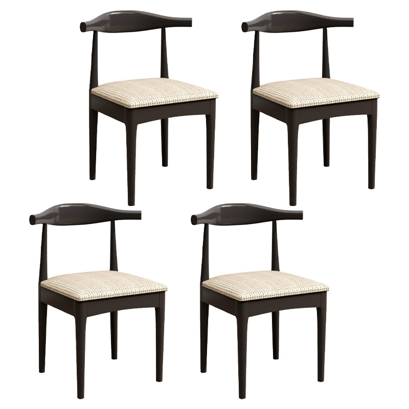 Modern Style Chair Wood Open Back Dining Room Chair for Dining Room