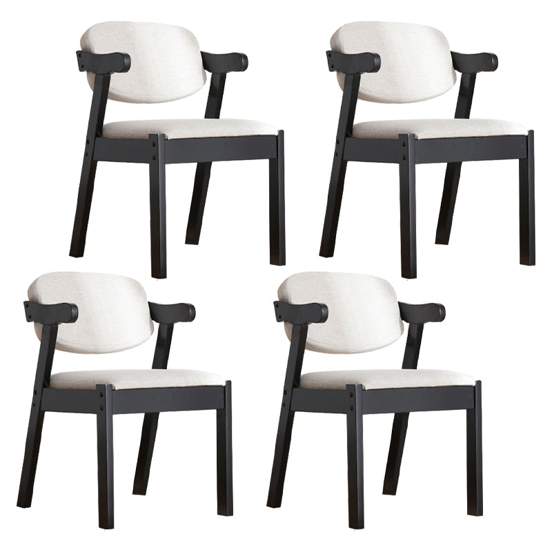 Modern Style Chair Wood Open Back Dining Room Chair for Dining Room