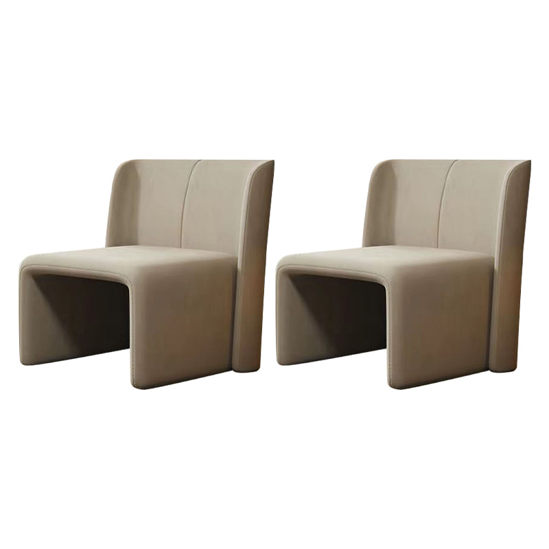 Modern Style Dining Chair Velvet Parsons Side Chair for Living Room