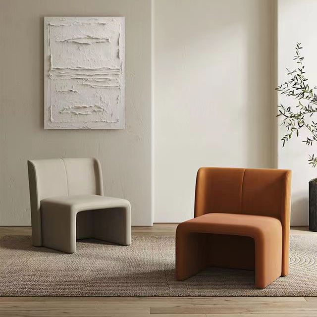 Modern Style Dining Chair Velvet Parsons Side Chair for Living Room