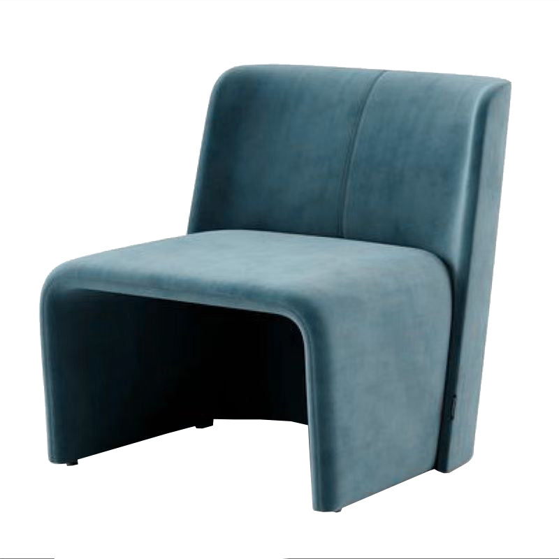 Modern Style Dining Chair Velvet Parsons Side Chair for Living Room
