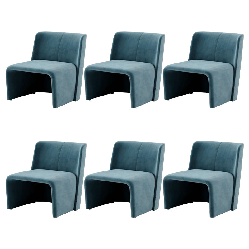 Modern Style Dining Chair Velvet Parsons Side Chair for Living Room