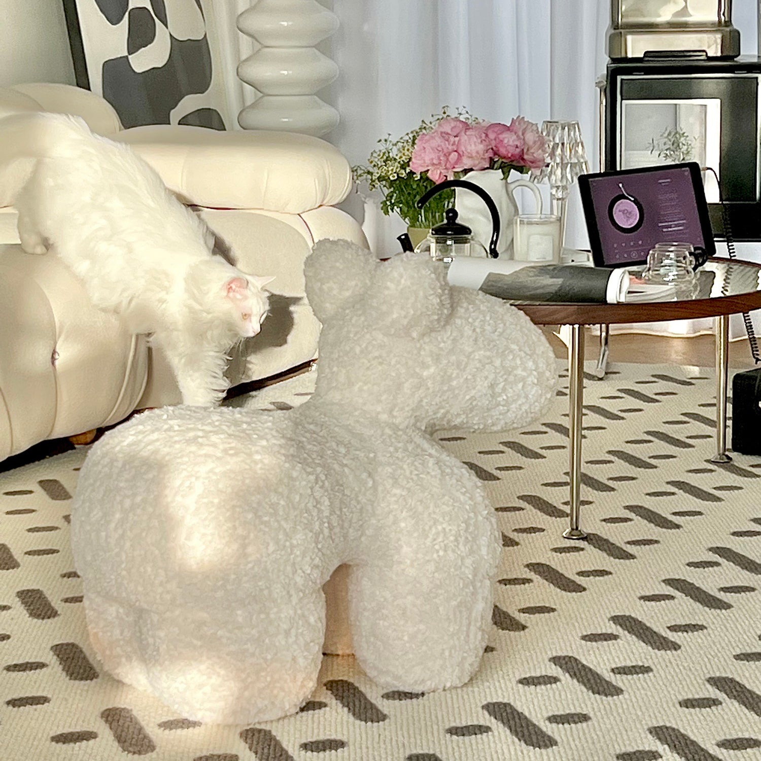 Modern Style Dining Chair Cartoon Dining Chair for Living Room