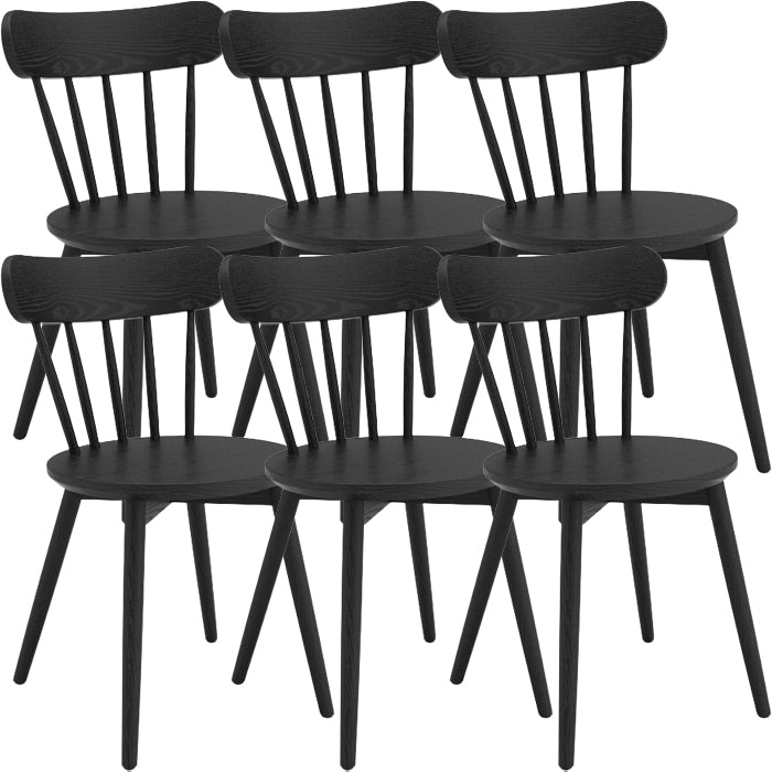 Contemporary Solid Wood Windsor Dining Chair for Dining Room