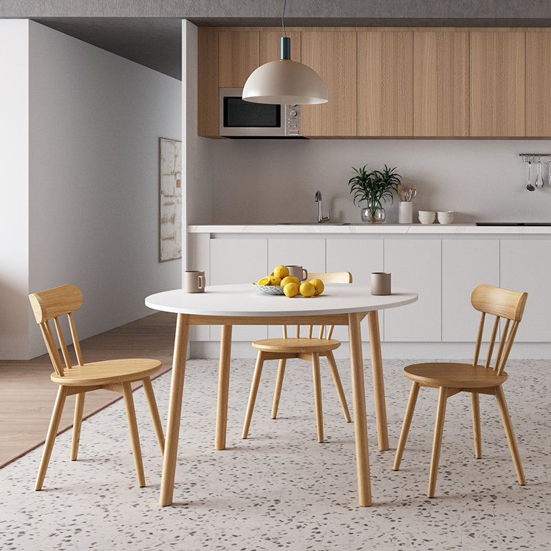 Contemporary Solid Wood Windsor Dining Chair for Dining Room