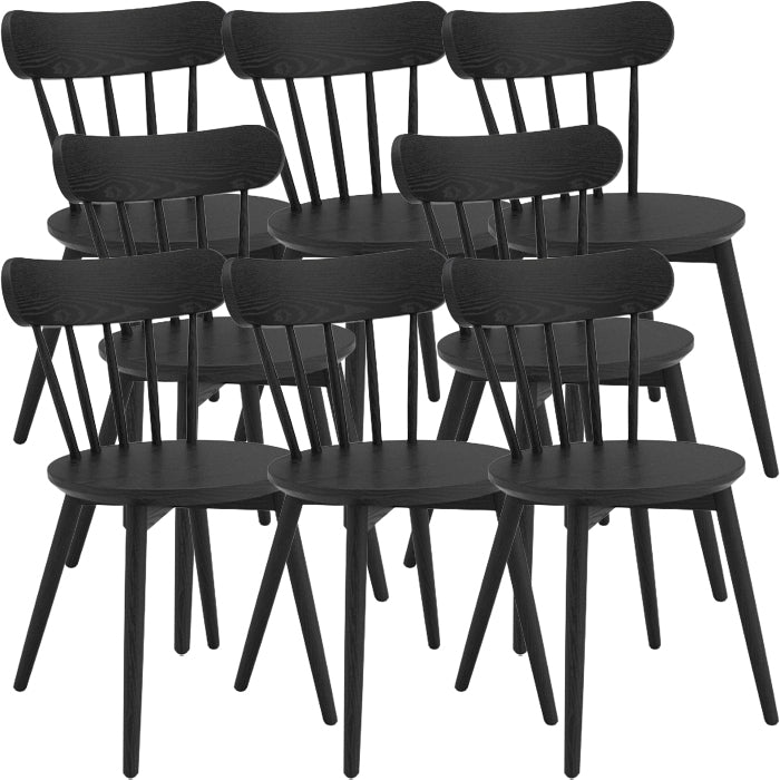 Contemporary Solid Wood Windsor Dining Chair for Dining Room