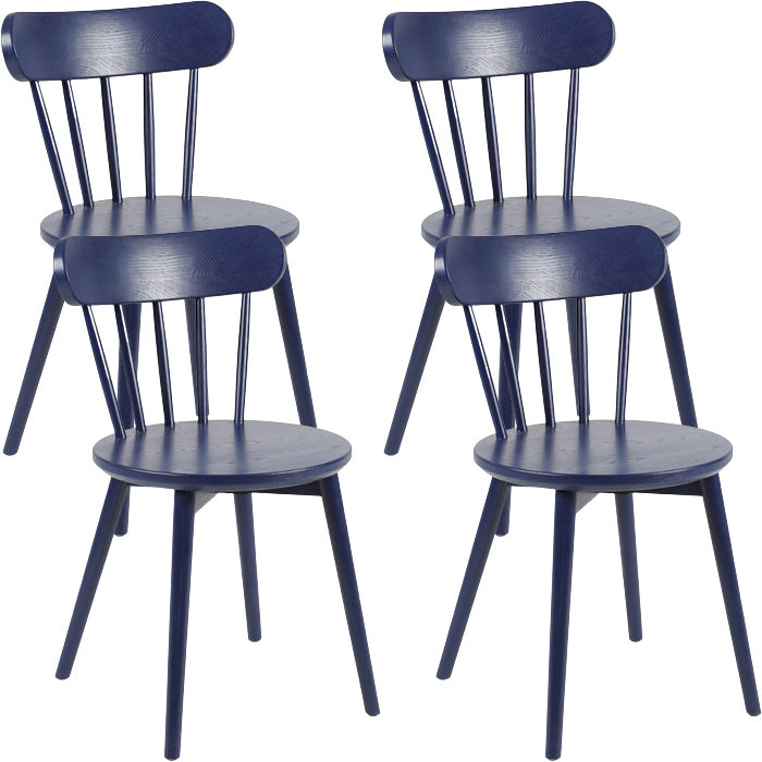 Contemporary Solid Wood Windsor Dining Chair for Dining Room