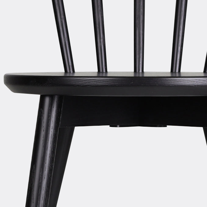 Contemporary Solid Wood Windsor Dining Chair for Dining Room