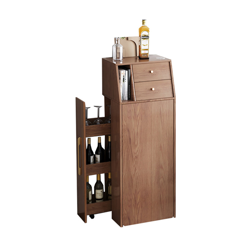 1/2/3 Pieces Bar Stool and Table Set, Folding Solid Wood for Living Room