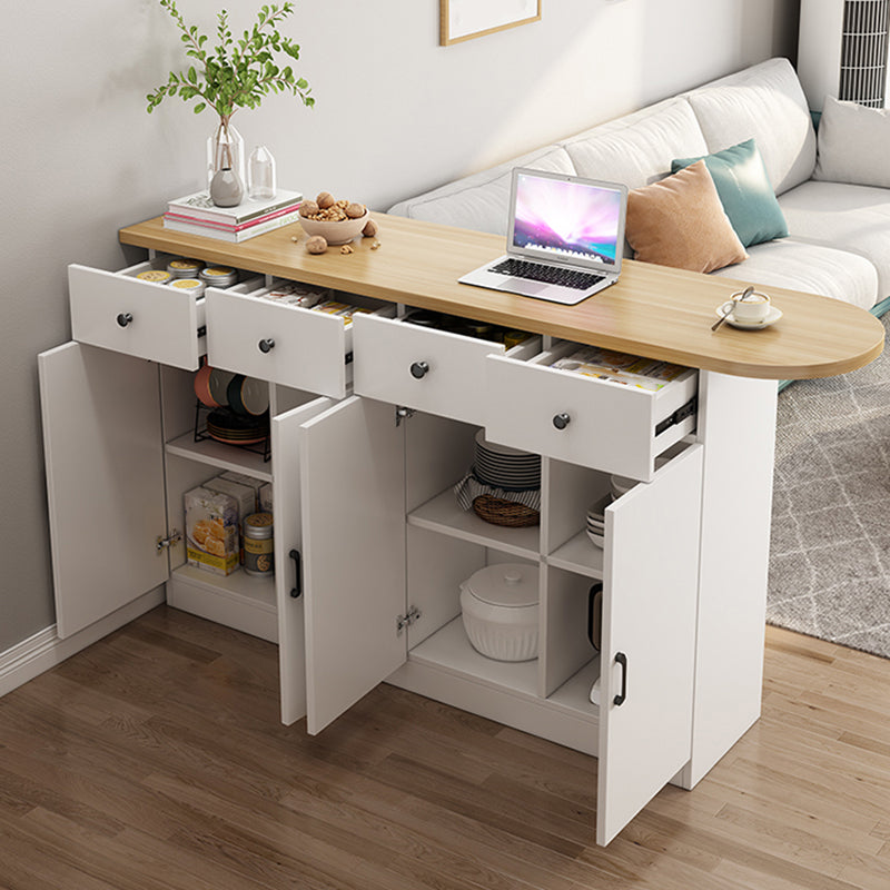 Contemporary Style Wood Specialty Bar Stool Table for Dining Room