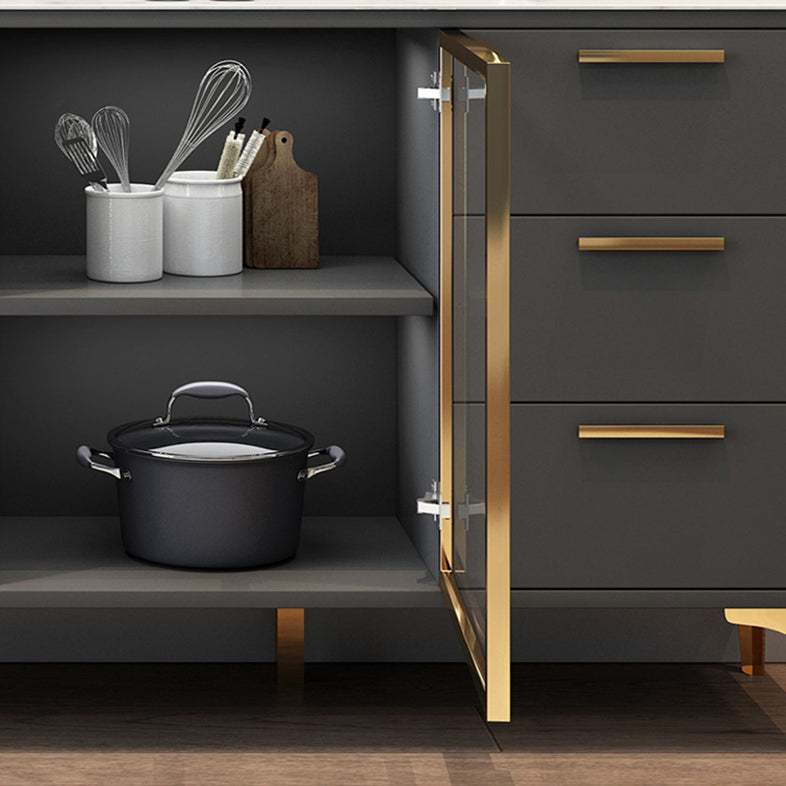 Cabinets Storage Modern Buffet Stand Engineered Wood Buffet Sideboard