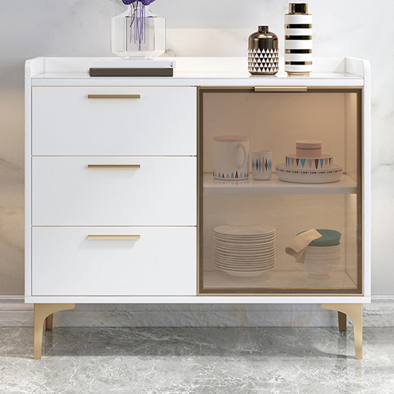 Cabinets Storage Modern Buffet Stand Engineered Wood Buffet Sideboard