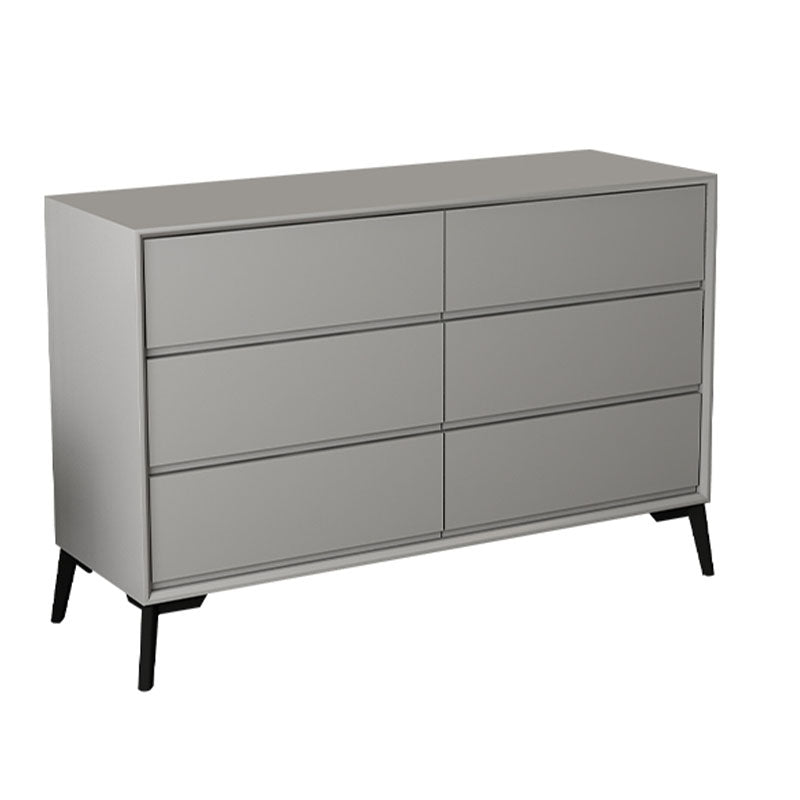 Modernism Horizontal Dresser Wood Storage Lingerie Chest for Home