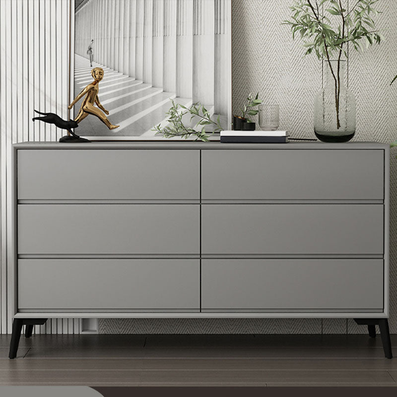 Modernism Horizontal Dresser Wood Storage Lingerie Chest for Home