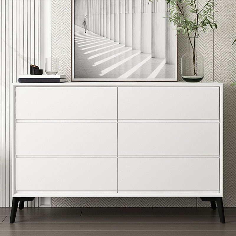 Modernism Horizontal Dresser Wood Storage Lingerie Chest for Home