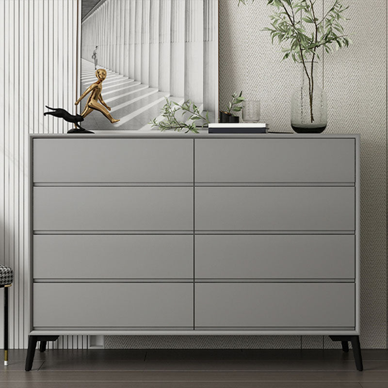 Modernism Horizontal Dresser Wood Storage Lingerie Chest for Home