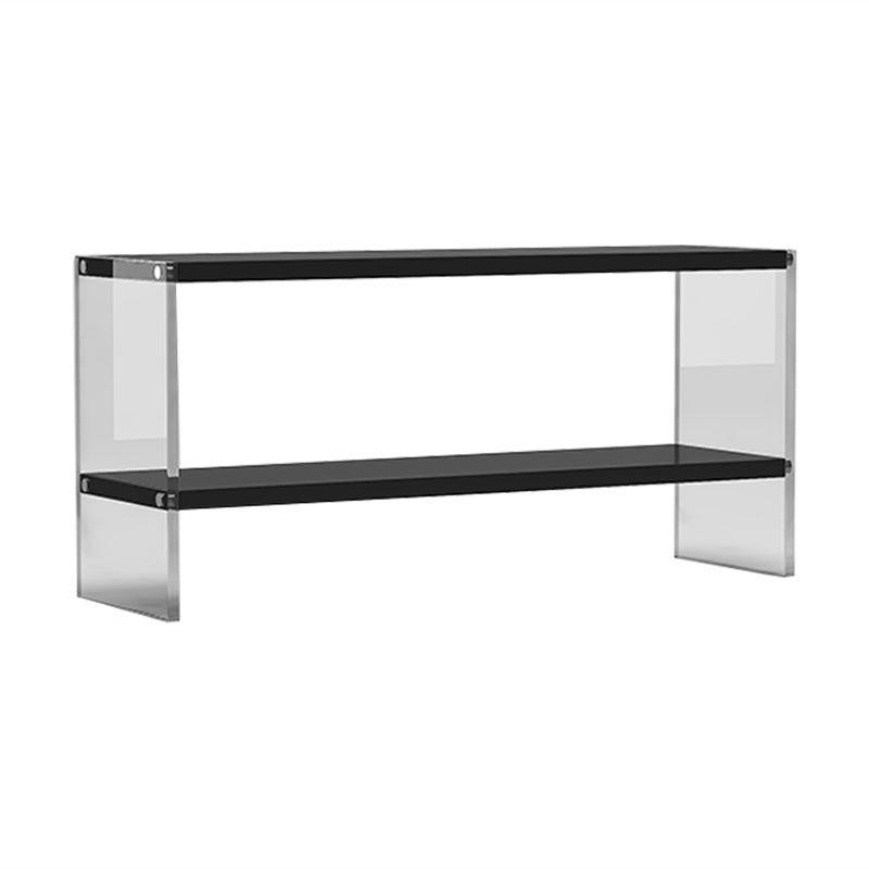 Rectangle Shape Contemporary Console Table Black/White Console Sofa Table