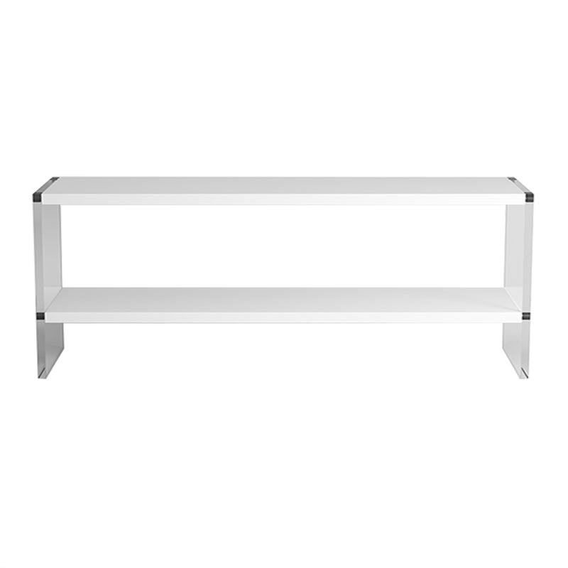 Rectangle Shape Contemporary Console Table Black/White Console Sofa Table