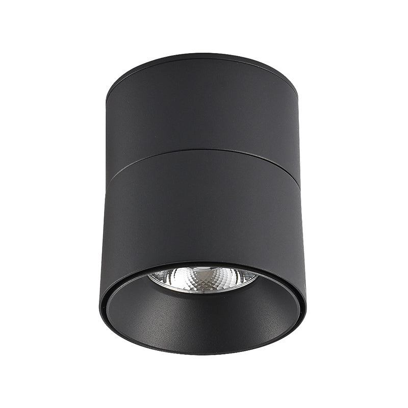 Modern Simple Cylinder Shape Ceiling Light with Aluminum Shade for Living Room