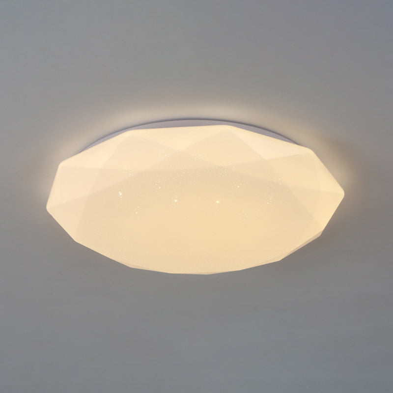 Contemporary Geometrical Flush Mount Ceiling Light Fixture for Bedroom