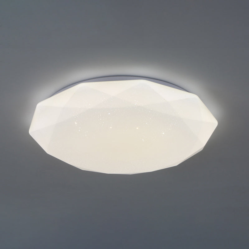Contemporary Geometrical Flush Mount Ceiling Light Fixture for Bedroom
