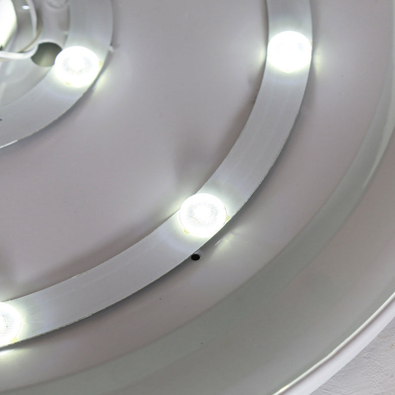 Contemporary Geometrical Flush Mount Ceiling Light Fixture for Bedroom