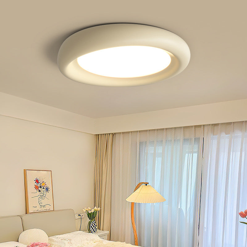 Contemporary Resin Flush Mount Ceiling Light Fixture for Bedroom