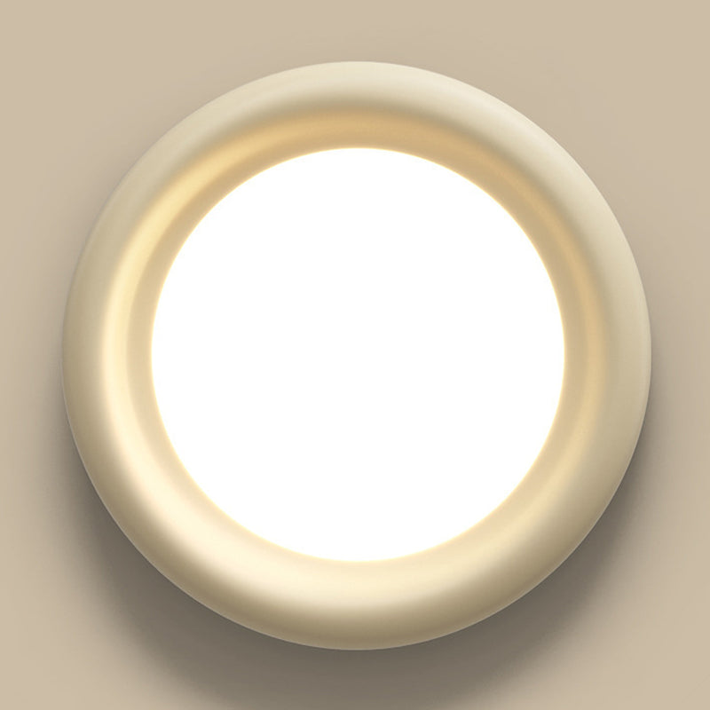 Contemporary Resin Flush Mount Ceiling Light Fixture for Bedroom