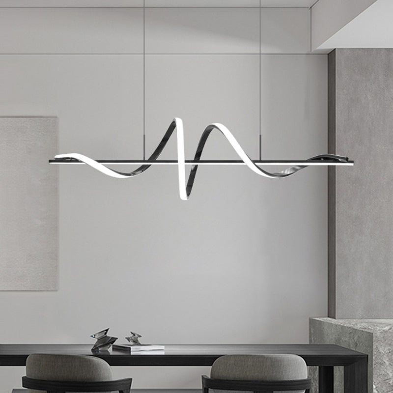 Modern Style Pendant Lighting Fixtures Black/Gold Island Lighting Ideas for Kitchen