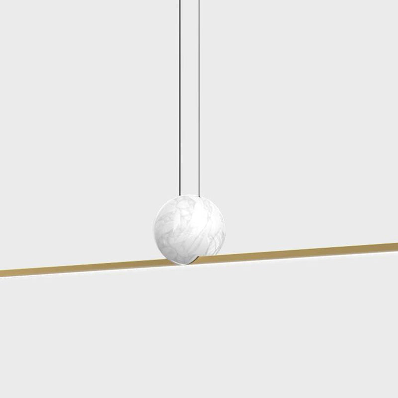 Modern Style Pendant Lighting Fixtures Brass Shade Island Lighting Ideas for Kitchen