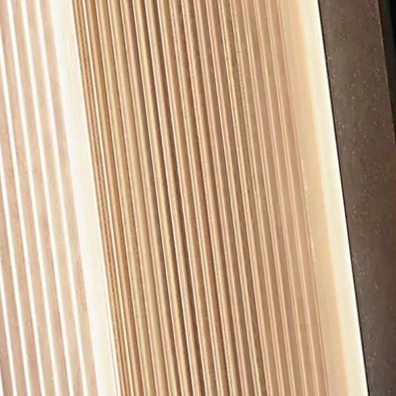 Rectangle Wall Sconce Contemporary Waterproof Wall Light Fixture for Courtyard