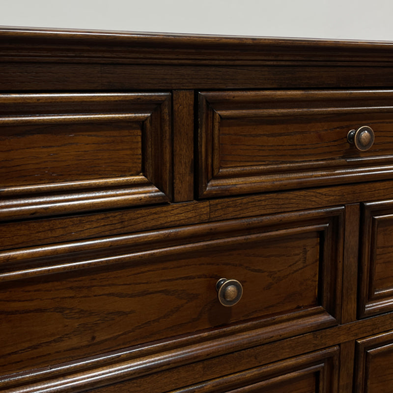 Modern Storage Chest Dresser Solid Wood Storage Chest with Drawers