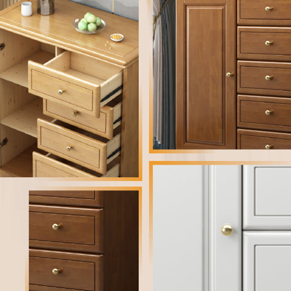 Solid Wood Storage Chest Dresser Modern Storage Chest with Drawers