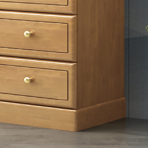 Solid Wood Storage Chest Dresser Modern Storage Chest with Drawers
