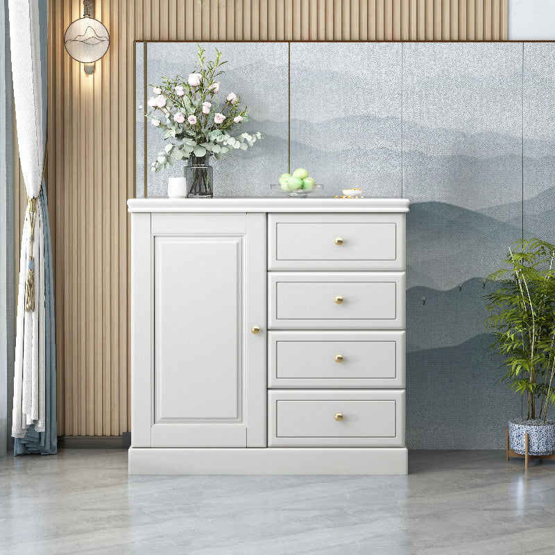 Solid Wood Storage Chest Dresser Modern Storage Chest with Drawers