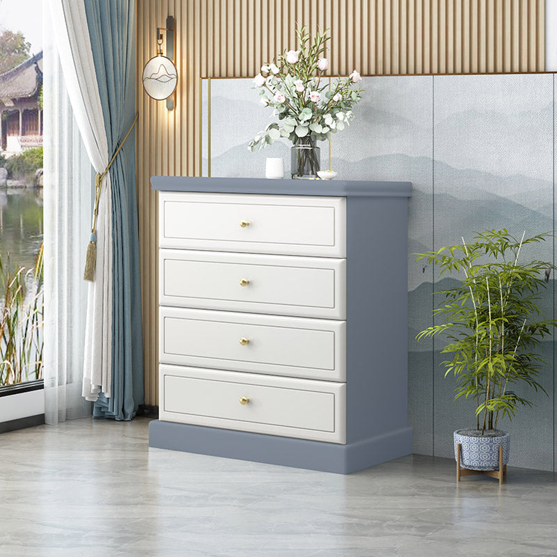 Solid Wood Storage Chest Dresser Modern Storage Chest with Drawers