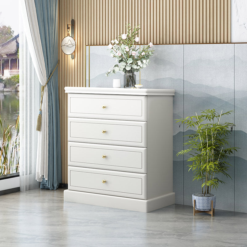 Solid Wood Storage Chest Dresser Modern Storage Chest with Drawers