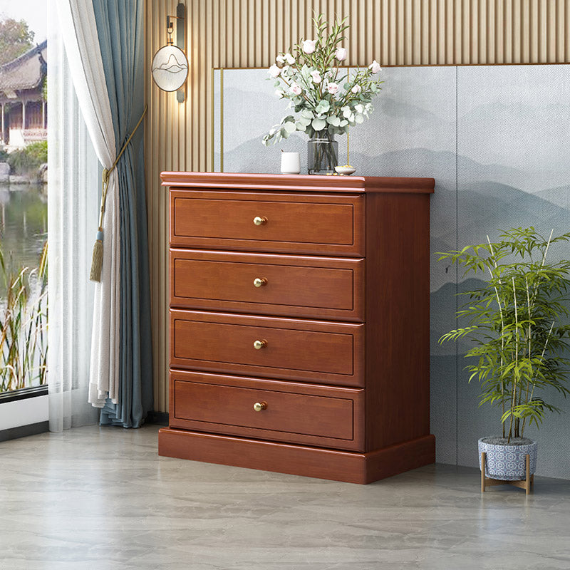 Solid Wood Storage Chest Dresser Modern Storage Chest with Drawers