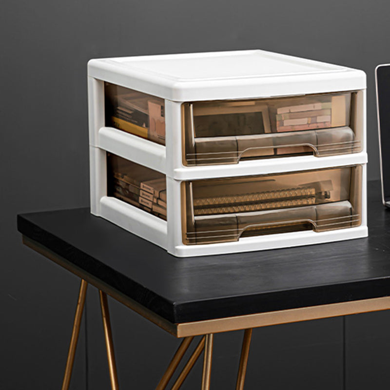 Vertical Transparent Filing Cabinet Contemporary Plastic Drawers File Cabinet