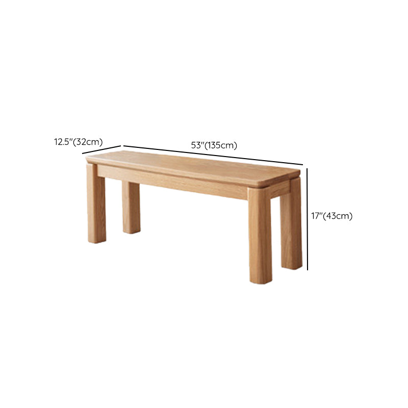 1/4/5 Pcs Modern Style Rectangle Solid Wood Standard Height Dining Furniture Set