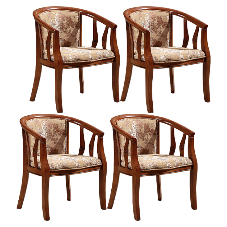 Traditional Dining Chair Solid Wood Dining Arm Chair for Hotel