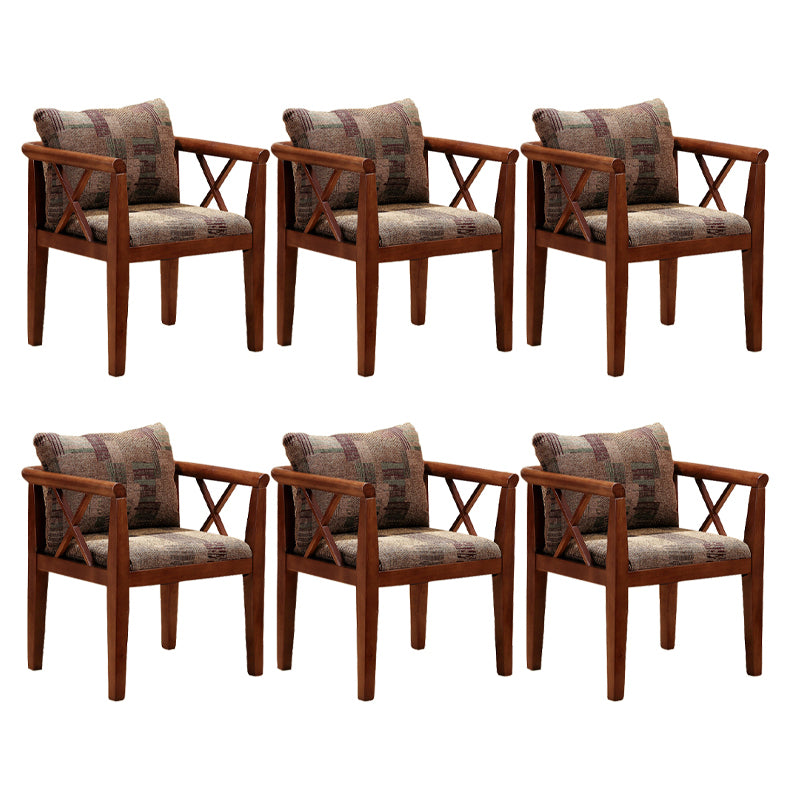 Traditional Dining Chair Solid Wood Dining Arm Chair for Hotel