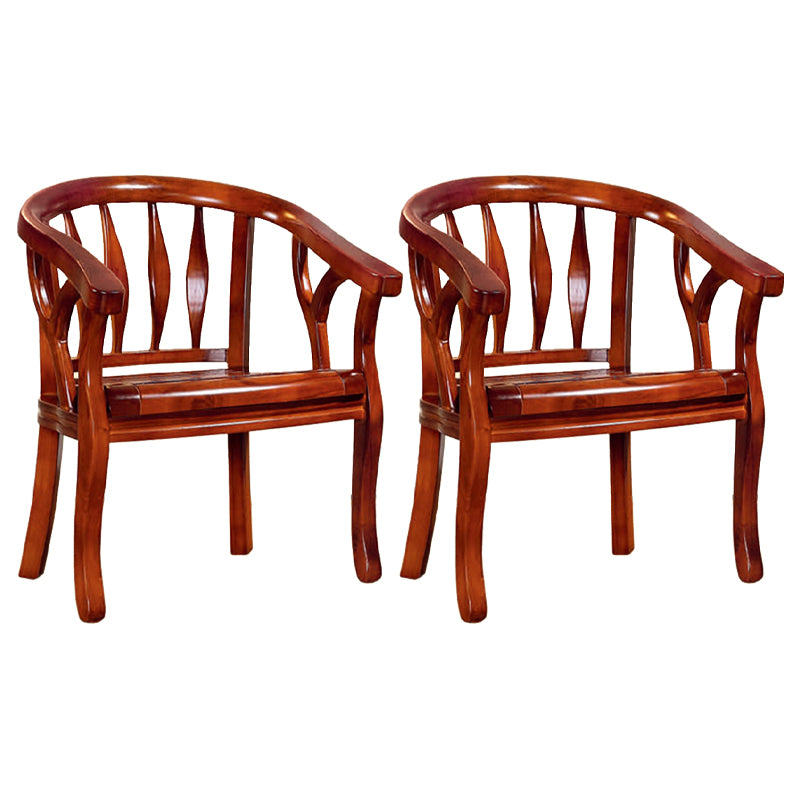 Traditional Dining Chair Solid Wood Dining Arm Chair for Hotel