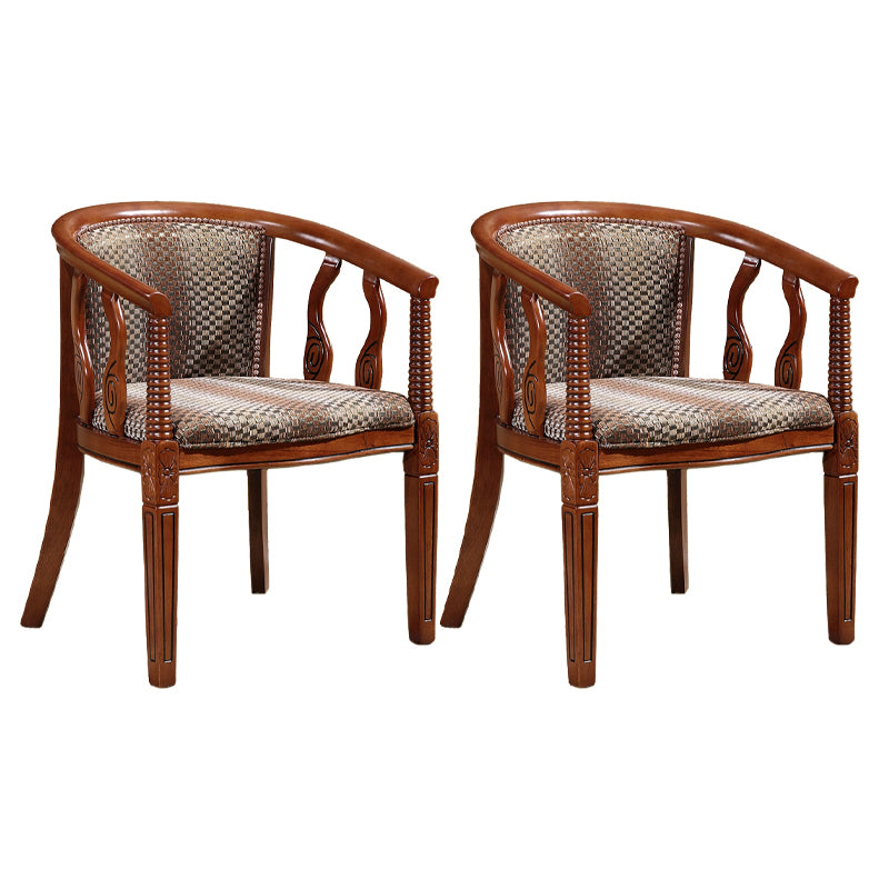 Traditional Dining Chair Solid Wood Dining Arm Chair for Hotel