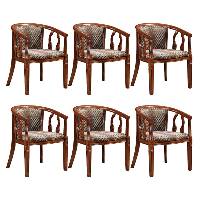 Traditional Dining Chair Solid Wood Dining Arm Chair for Hotel